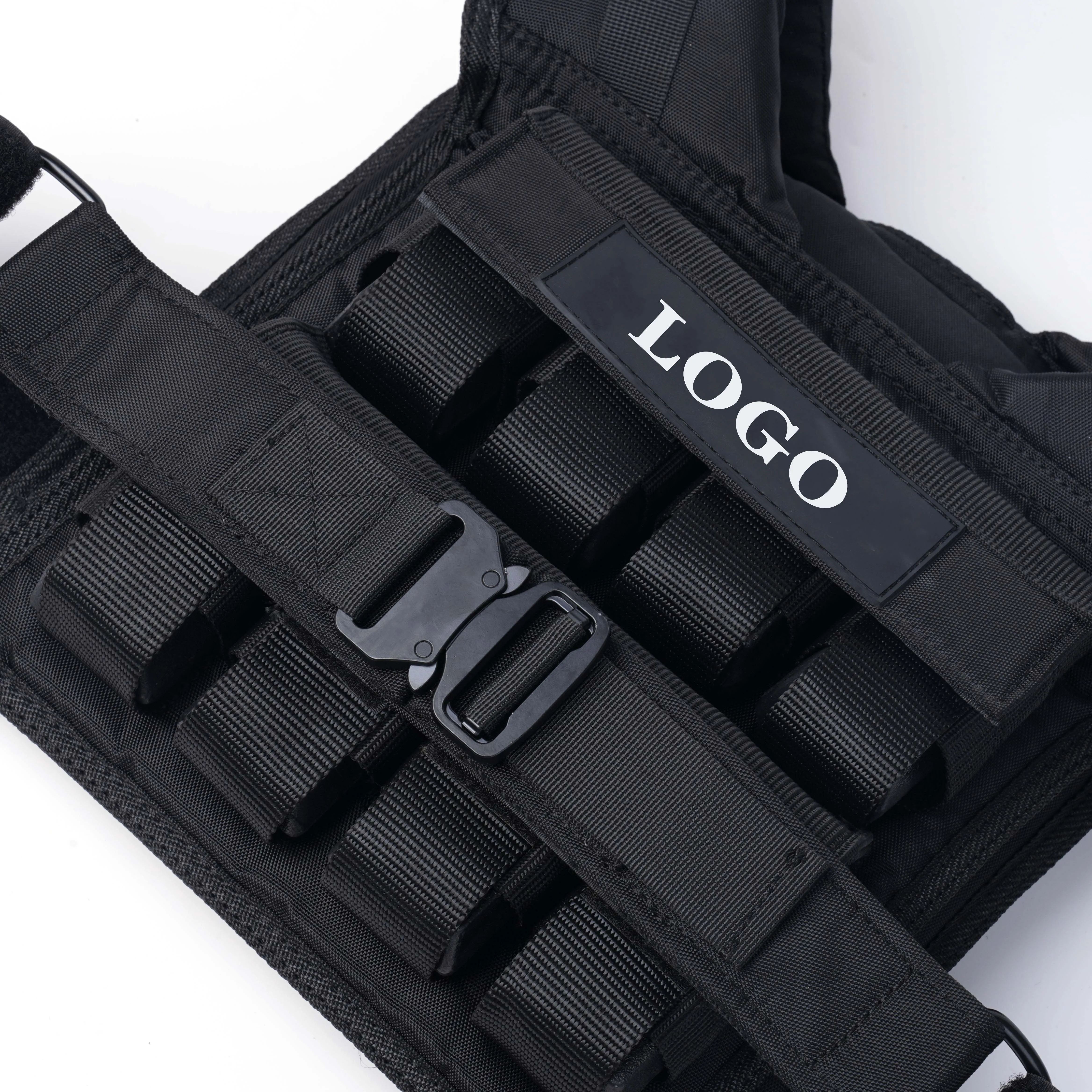 Exercise Adjustable Running Fitness Workout Weight Vest Chest Rig Bag Gym Unisex Training Outdoor Hiking Weighted Vest