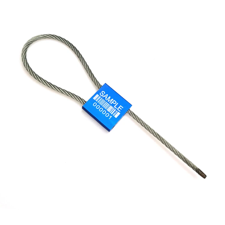 US-CC351 High Security Metal Aluminium Alloy Disposable Container Cable Entry Seal for Truck