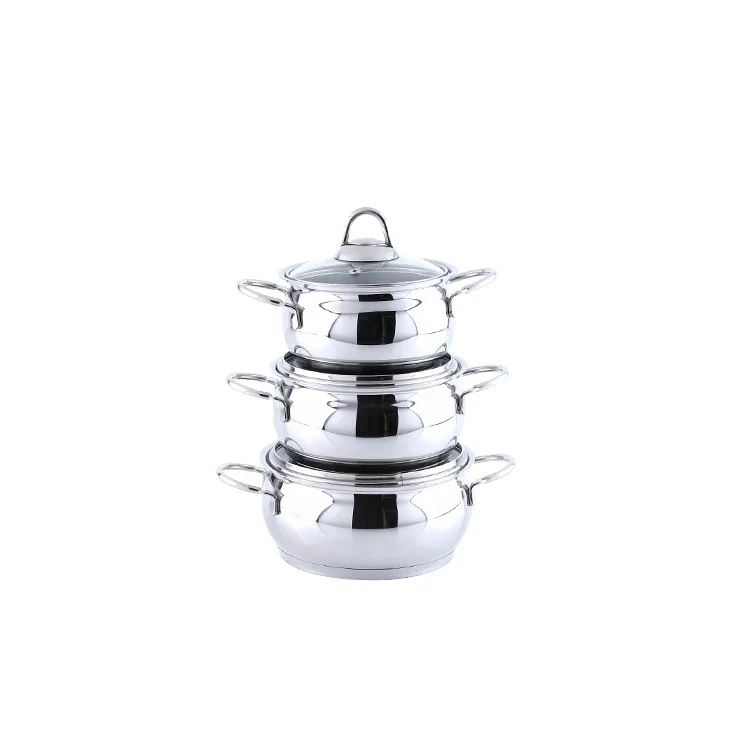 
Professional Commercial Grade Stainless Steel Casserole Set  (60777582915)