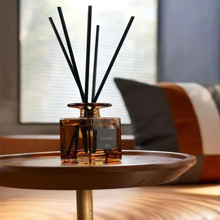 150ml Colored Diffuser Glass Bottle Colored Diffuser Glass Bottle reed diffuser with rubber stopper