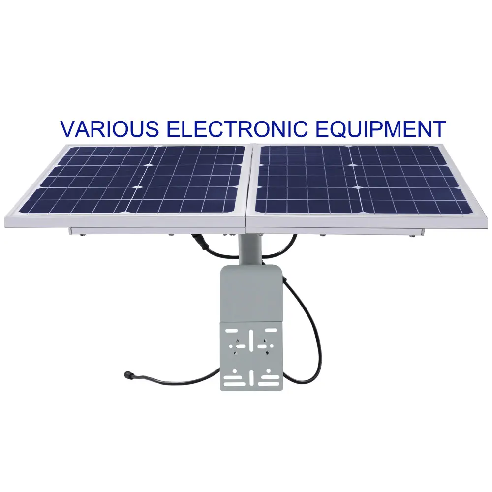 CE RoHS 30W Mono Solar Panel 30Ah LifePO4 battery DC12V 2A 5 years warranty IP67 Solar Energy System for CCTV Camera