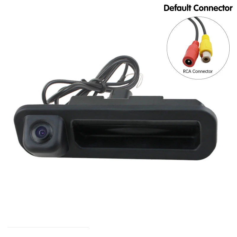 High Quality HD 1080P Ccd Cvbs Car Reversing Backup Special Rear View Parking Trunk Buckle Handle Camera For Ford Focus Mondeo