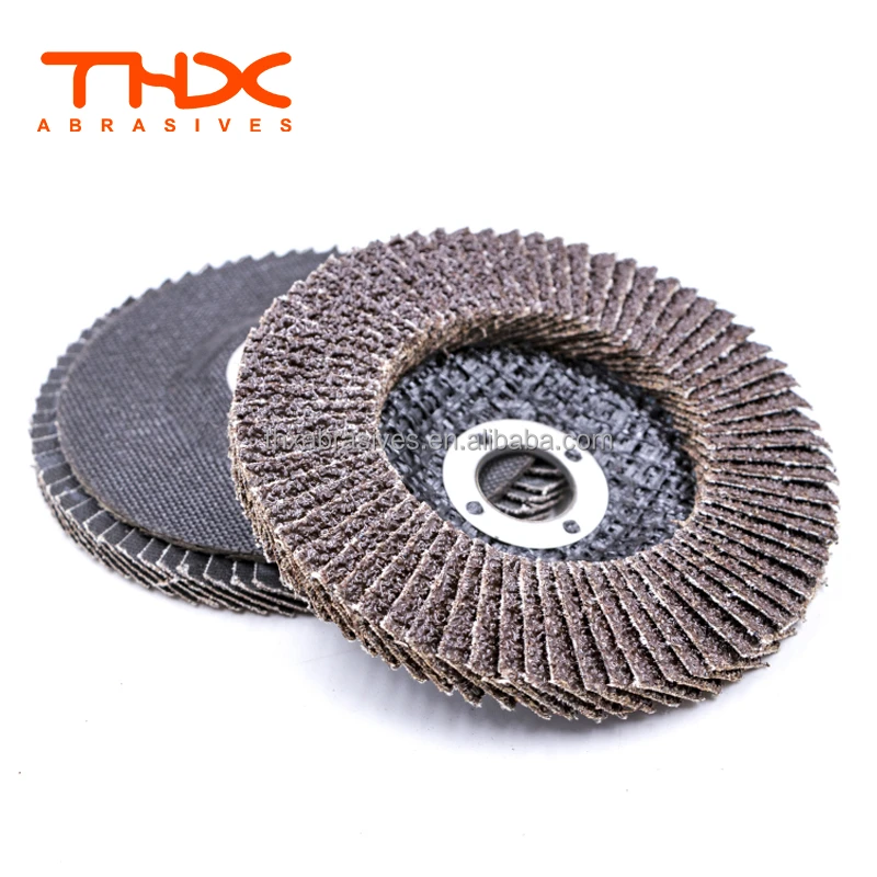 115 mm flap wheel grit 4.5 inch ceramic Zirconia Alumina flap wheel for INOX metal grinding wheel based on glass fiber