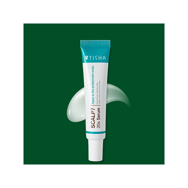 TISHA SCALP7 Serum15g [CPNP]- No harmful ingredients to solve itchy scalp treatment hair loss scalp serum phytosilica