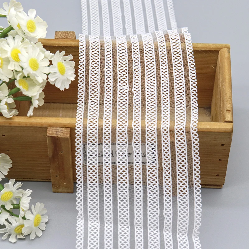 Hot selling commonly use DIY elastic trim white wide custom elastic band for clothing