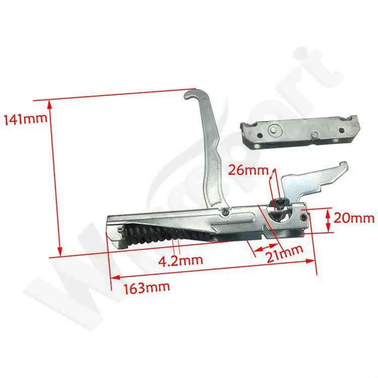 Great durability gas door hinge large hinges oven parts