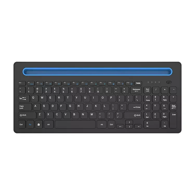 B21 Latest 3 RGB backlit Gaming Keyboard Wireless Rechargeable Mini Computer Slot Laptop Combo OEM Keyboard for tablet mobile