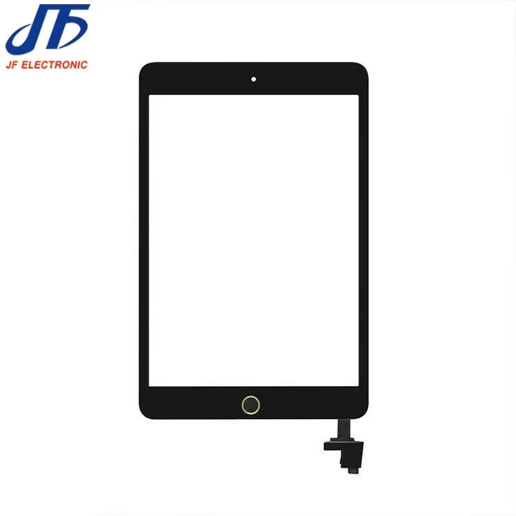 Сенсорный экран для iPad mini 1 2 A1432 A1454 A1455 A1489 A1490 A1491 с клейкой кнопкой home дигитайзер Сменное переднее
