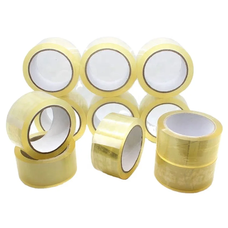 Top Selling Products High Quality Clear Boob Packaging Tape 100m for Carton Sealing, Moving, Office, Tape Gun Refills Opp Roll