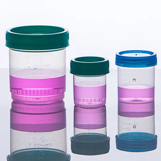 Высококачественная полипропиленовая пластиковая чашка для мокроты для медицинского использования, чашка для мокроты, низкая цена