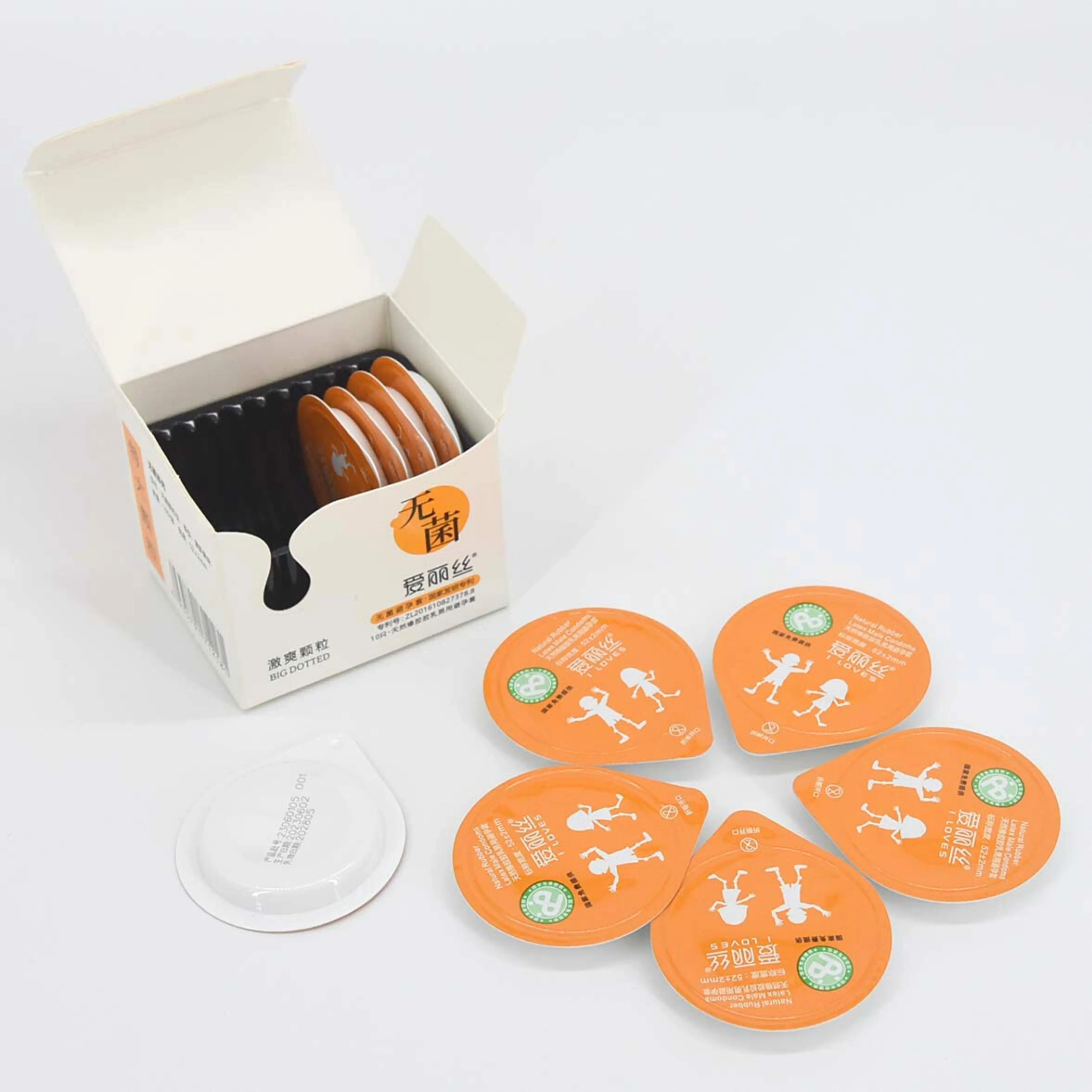 FITONE Direct Sale Manufacturer Custom OEM Dotted Condoms for Men for Women Condoms Kondom Sex Condones Para Hombre