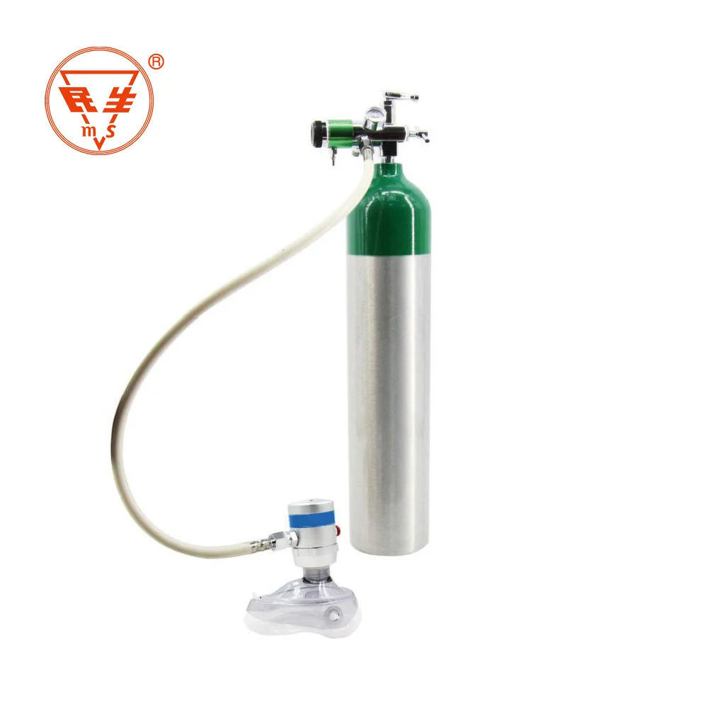 Hot Selling 10L Small Portable Co2 Aluminium Cylinder Oxygen Gas Cylinder