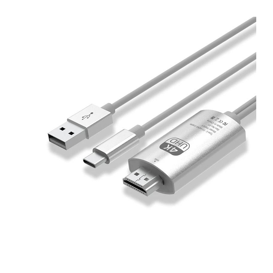 Quality assurance High Speed 4K 60Hz HDMI cables for TV, Certified USB Type C to HDMI Cable for HDTV