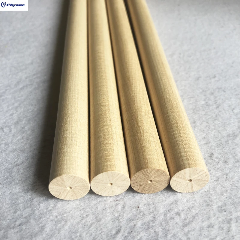 Chyone half-finished 12pcs hard maple wood laminated shaft for carom cue pool cue