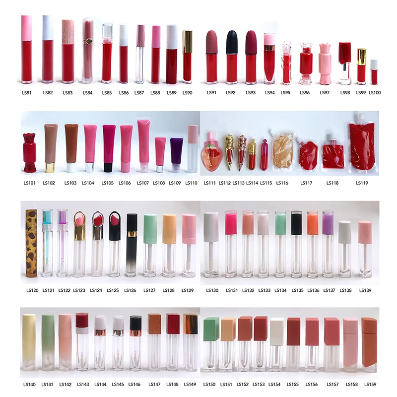 High Quality Glitter Lip Gloss OEM Glossy Lipgloss Lip Tnit Multi Colors Private Label Lipstick
