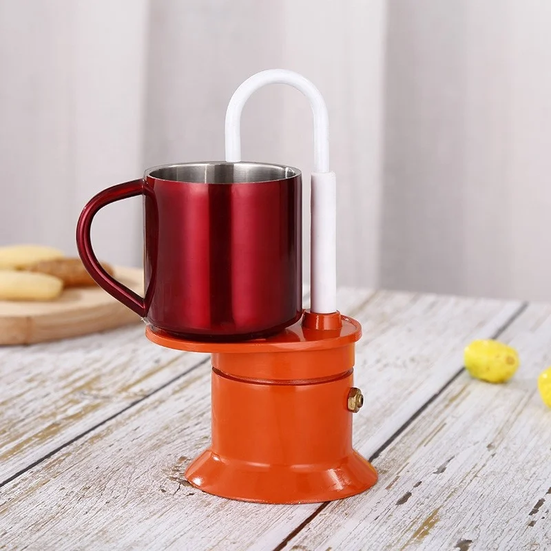 Moka Express плита Эспрессо машина для приготовления кофе из алюминия и южной Индии с фильтром