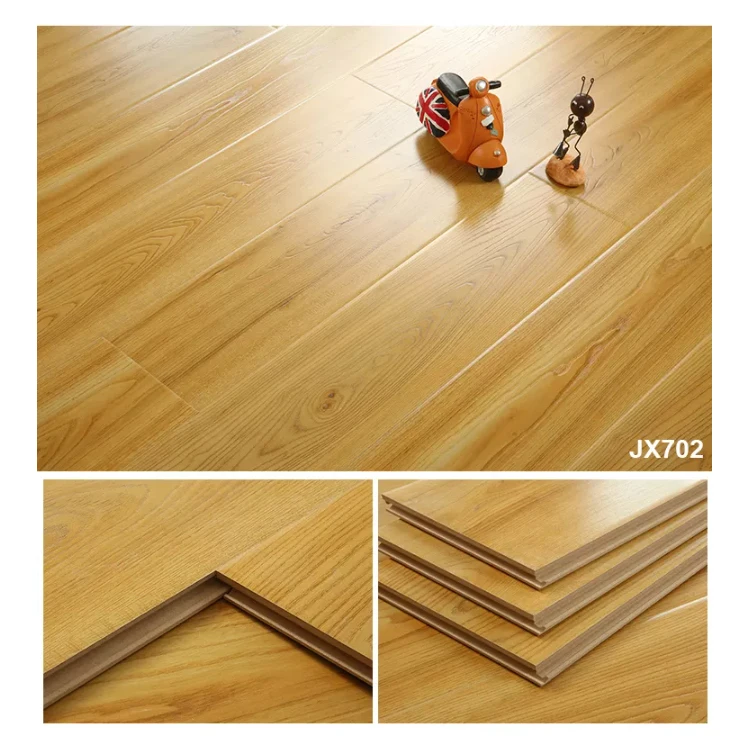 Customized Color 100% waterproof 8mm 12mm factory direct cheap price wood fiber laminate floor
