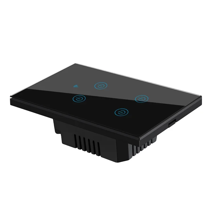 ZigBee Smart Switch Hub Required Smart Life App Control 4ch Smart Switch ZigBee Compatible with Alexa Google Voice Assistant