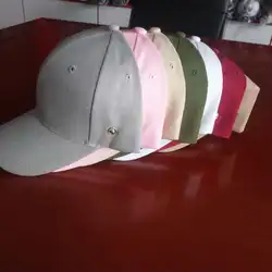 TPU Sport Baseball  hat Detachable Acrylic fabric colorful sport baseball colorful hat