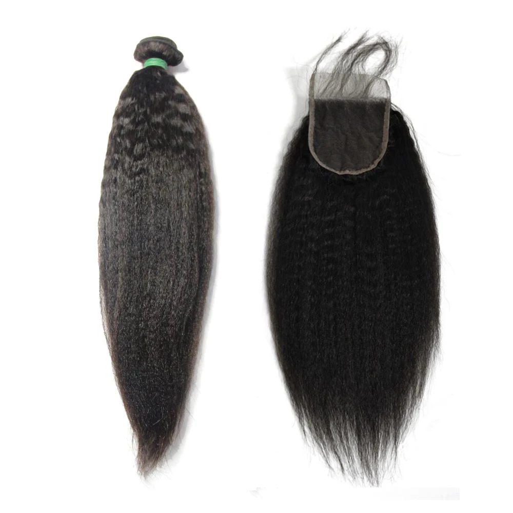 wholesale natural virgin closure and bundle human hair weave bundles with closure