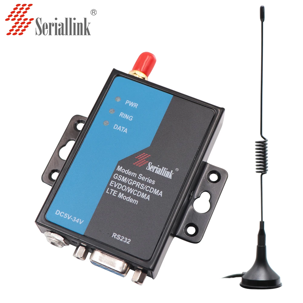 
Seriallink SLK-M200 4G LTE, Беспроводная сигнализация, SIM-карта, модем с RS232/USB-интерфейсом для SMS 
