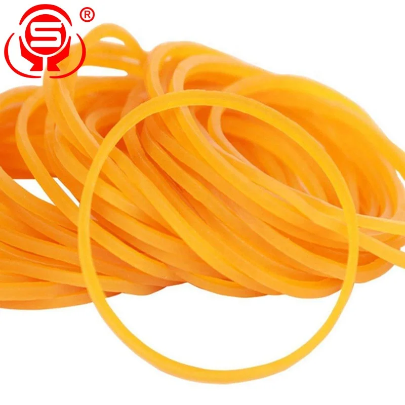 
100% Stretchable Natural Rubber Bands Assorted Color Elastic Rubber Bands 