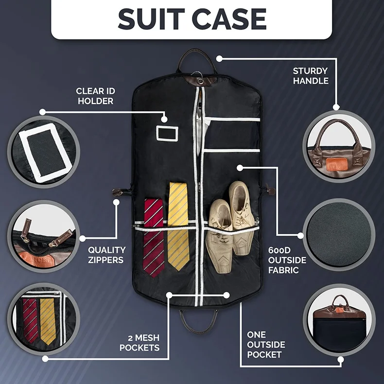 Сверхпрочные мешки для одежды подвешивания сумки