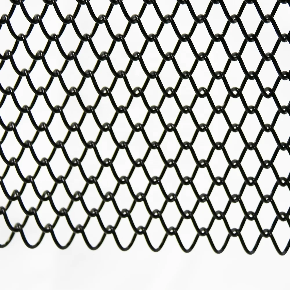 Customized bronze/gold aluminum Chain Link Mesh for Hotel ceiling decorative curtain