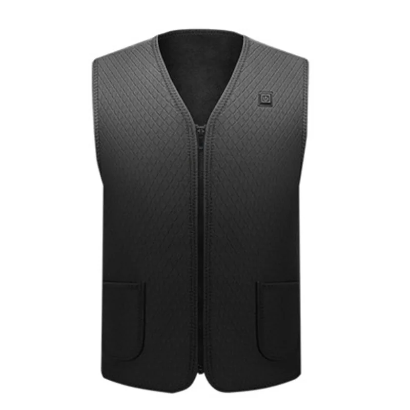 
 Удобный зимний теплый жилет с V-образным вырезом, оптовая продажа, умный жилет унисекс с подогревом  