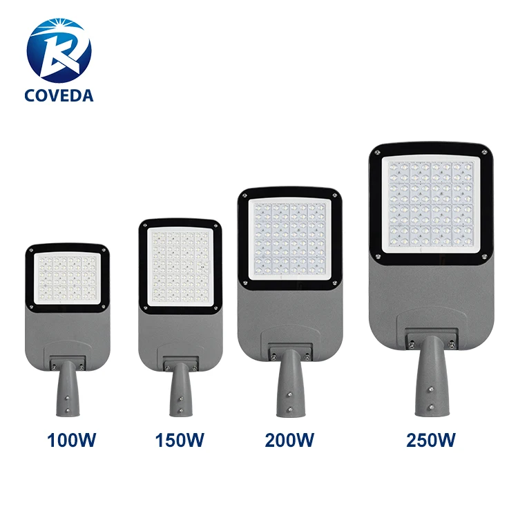 Excellent Heat Dissipation IP66 Waterproof 100w 150w 200w 250w Commercial Public Engineering Led Street Light