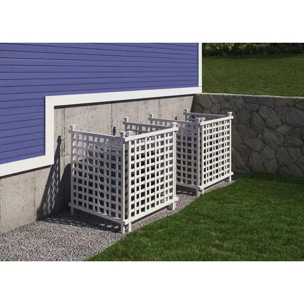 Architectural Ventilating Louver External Outdoor Laser Cut Decorative Cladding System Metal Aluminum Air condition Vent cover