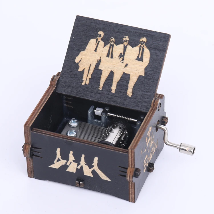 Hot Sale High Quality Wholesale wooden ballerina music box DAX, Monkey, Charly