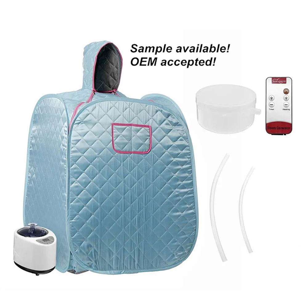 One person SPA Portable Sauna Steam Room for weight loss