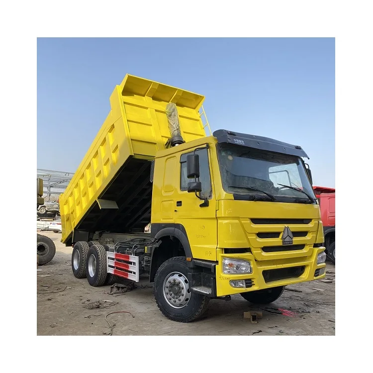 Safe and efficient low fuel consumption stable operation used dump truck for sale