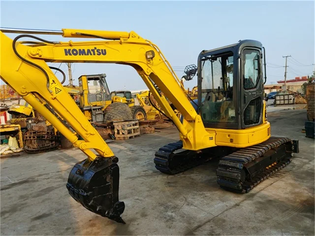 Хорошая цена японский оригинальный экскаватор komatsu pc55 pc55mr 1 тонна 2 тонны 3 4 5 6 тонн бывший в употреблении