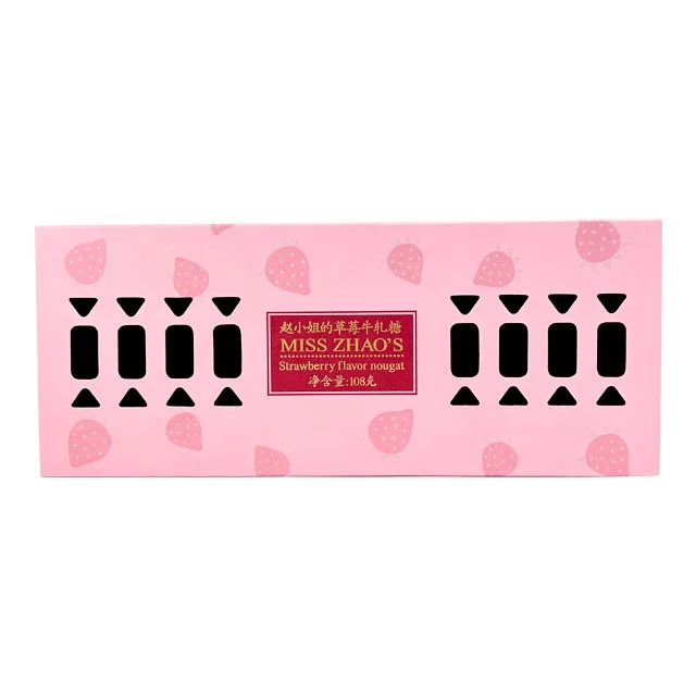 Wholesale price drawer paper box with window for food printed boxes packaging candy gift box with paper divider