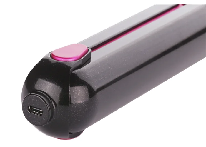 Профессиональный салон красоты для укладки волос Curl металлическая тату-машинка черный вращающийся волосы щипцы завивки выпрямитель и бигуди 2 в 1