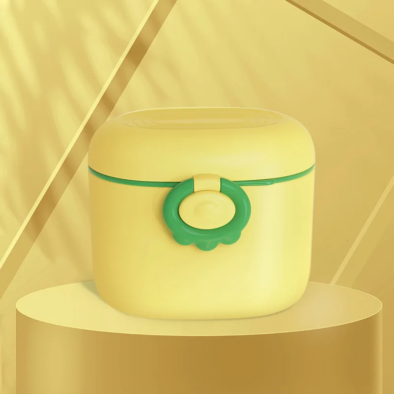 2023 Milk Storage Infants Portable Milk Powder Dispenser Food Container Feeding sub-packaging box snack box baby milk jar