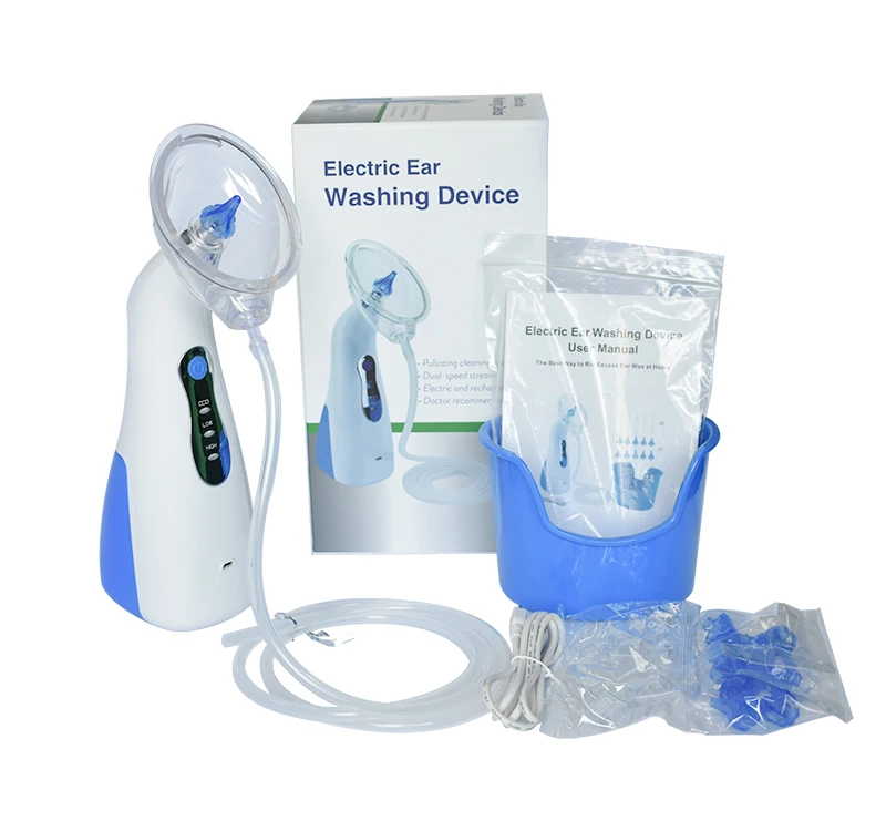 Safe and Effective to Clean Ear Blockage of All Ages Electric Ear Wax Remove Kit Electric Ear syringe