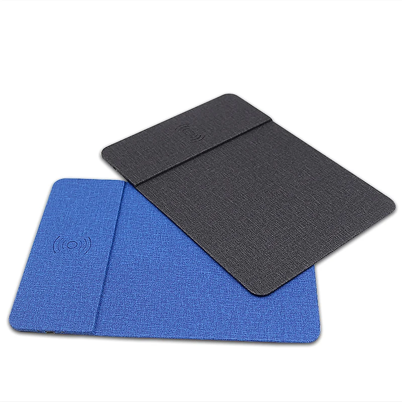 High Quality Wholesale 10W charger large wireless charging pad 2 in 1 mouse pad with wireless charging function