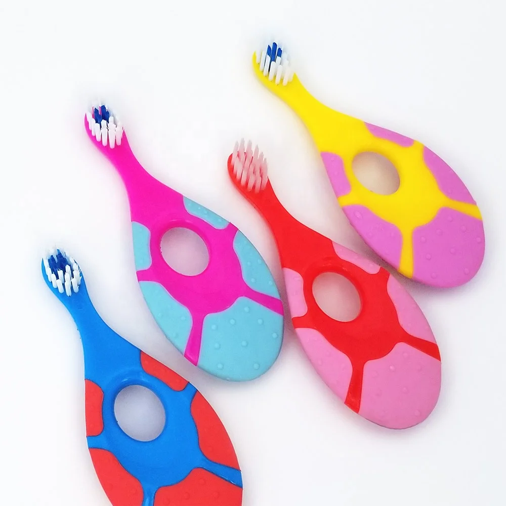 Young Child Turtle Toothbrush finger practice tortoise baby teeth brush