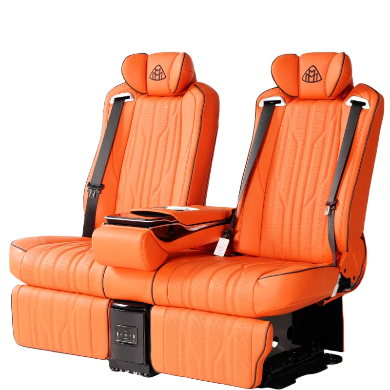KIMSSY Luxury Electric Leather Car Seat Single Seat With Footrest For Luxury Seats Vw Bestselling