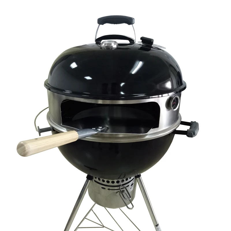 Top Selling Stainless Steel Ketlle Grill Pizza Ring Kit Patent Design