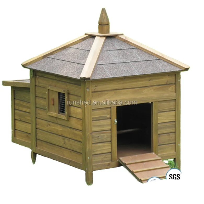 Wooden Chicken Dog Cages Garden Outdoor Pet House Furniture For One Hen Duck Factory Wholesale Rabbit Chicken Cages