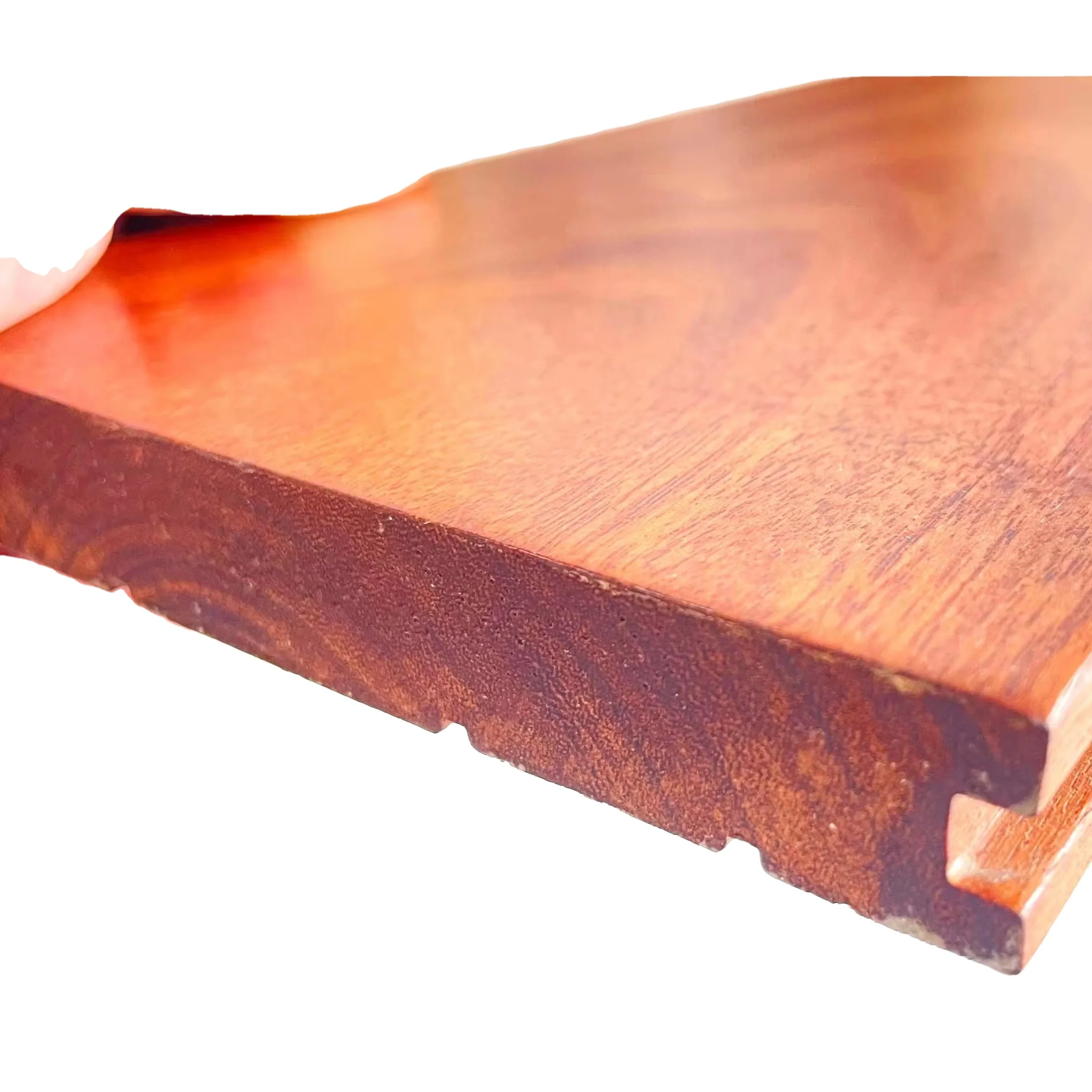 Factory sale  Santos mahogany solid wood flooring hardwood