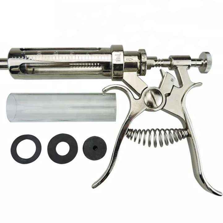 Adjustable veterinary syringe animal 10ml/20l/30ml/50ml