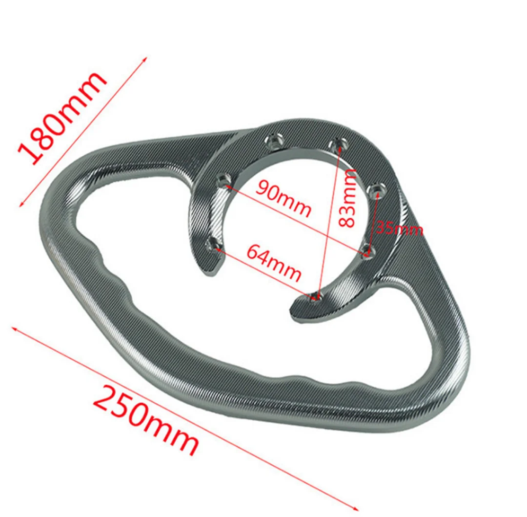 Motorcycle Passenger Handgrips Hand-Held Grip Fuel Tank Grab Bar Handles Armrest tank bar Handrail modified  YZF600 1000 XJR400