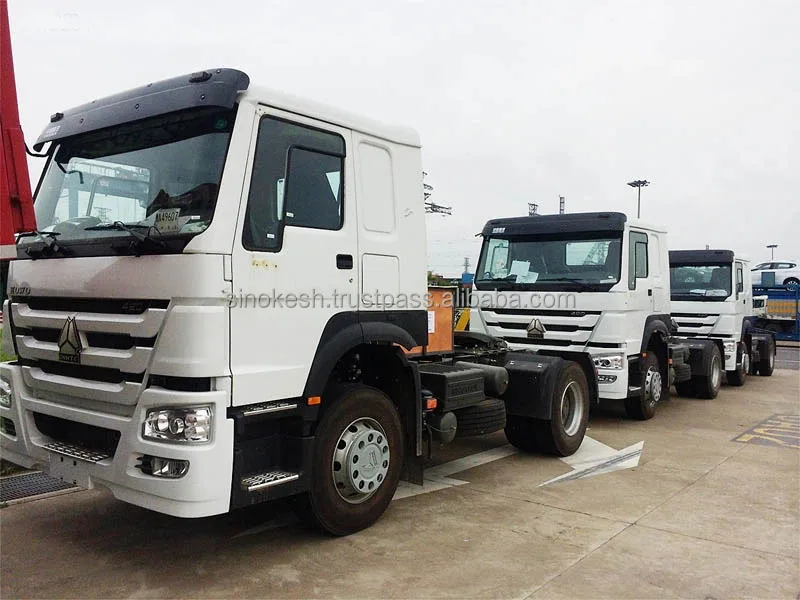 Тяжелый трактор sinotrux 6x4 420 л.с. 375