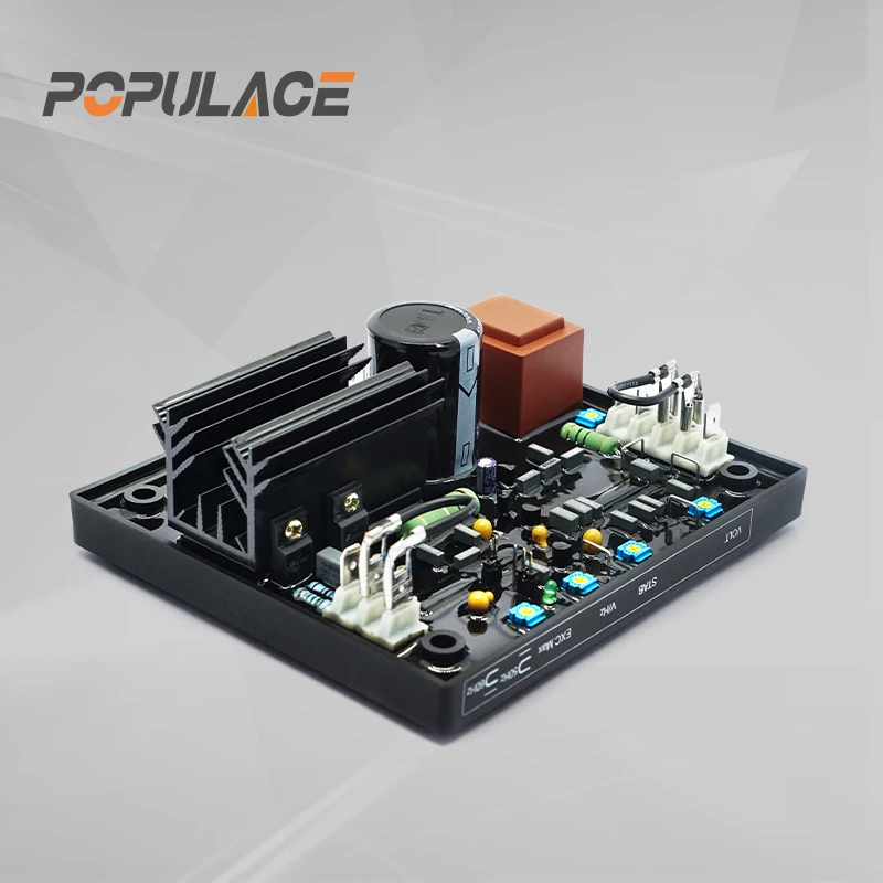 250kva avr for power generator 3 phase r438 diesel alternator avr for brushless generator parts avr r438