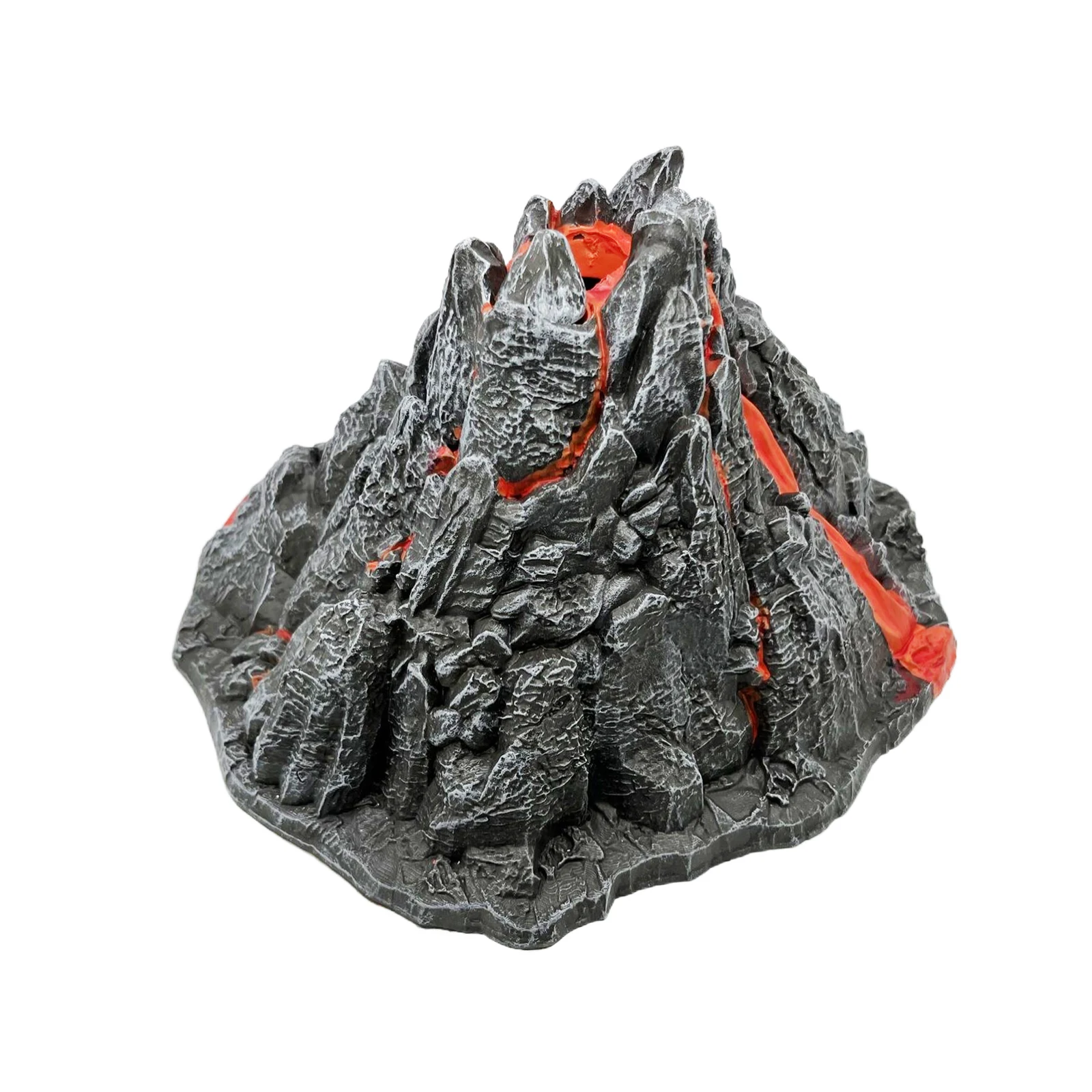 Lifelike Solid PVC Plastic Volcano Toys Realistic Dinosaur World Playsets Eco-friendly Materials ASTM CPSIA Certified